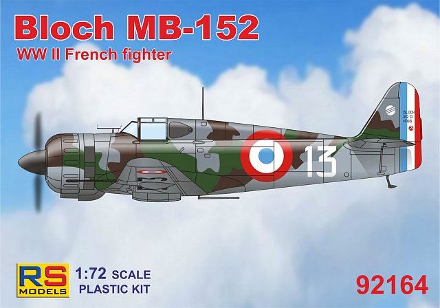1/72 ブロック MB.152 初期型 （フランス） - ウインドウを閉じる