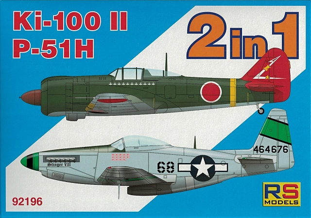 1/72　P-51ムスタング & ｷ100 五式戦 2機セット