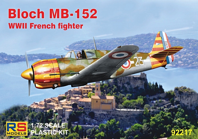 1/72　ブロック MB-152 フランス空軍 - ウインドウを閉じる