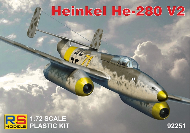 1/72　ハインケル He-280 V2 1943 - ウインドウを閉じる