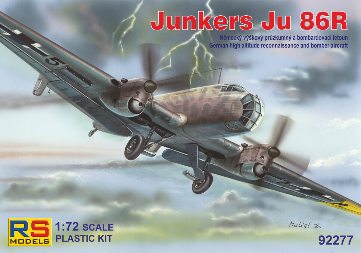 1/72　ユンカース Ju86R - ウインドウを閉じる