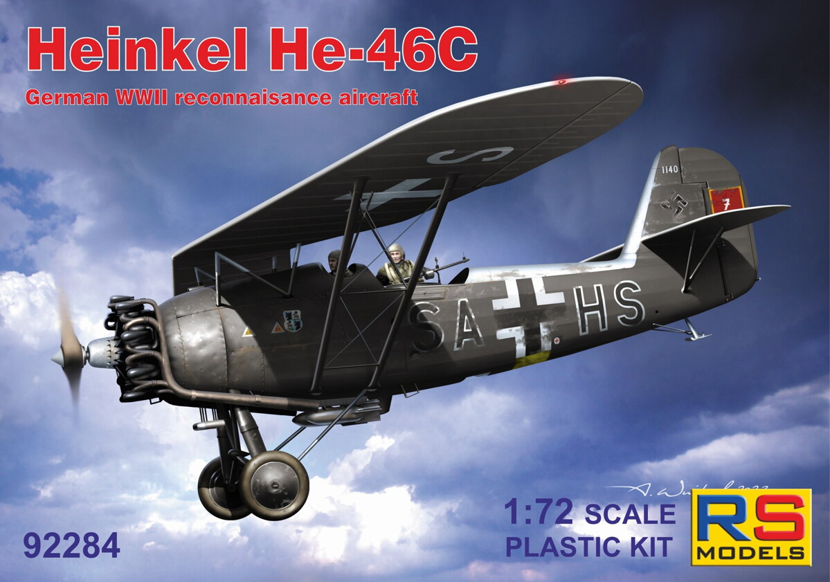 1/72　ハインケル He-46C ドイツ夜間偵察機 - ウインドウを閉じる