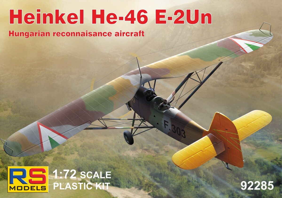 1/72　ハインケル He-46E-2Un　ハンガリー1941 - ウインドウを閉じる