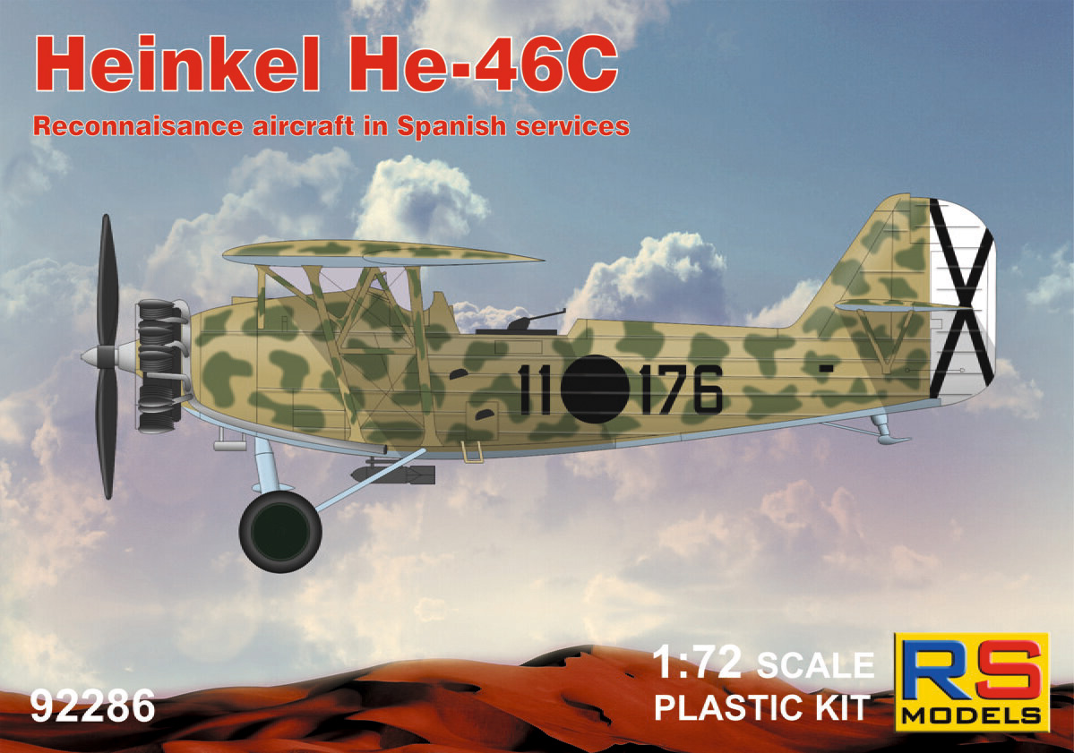 1/72　ハインケル He-46C スペイン戦争 - ウインドウを閉じる