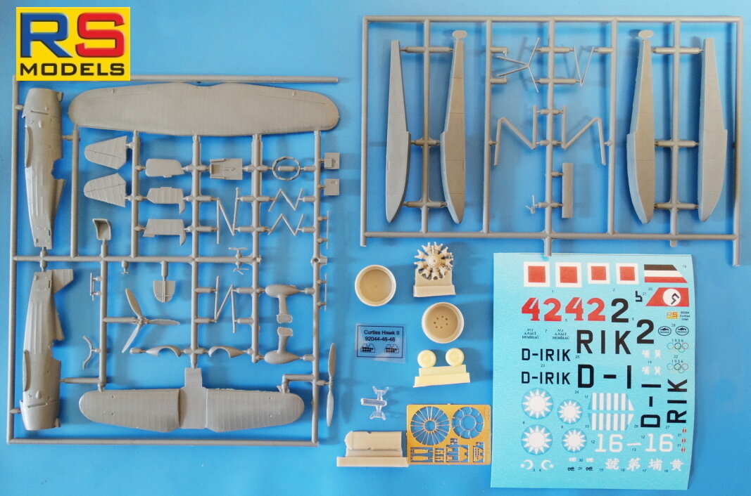 1/72　カーチス ホークⅡ ウーデット