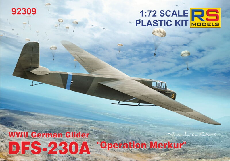 【予約する】　1/72　DFS-230A「オペレーション・メルクール」