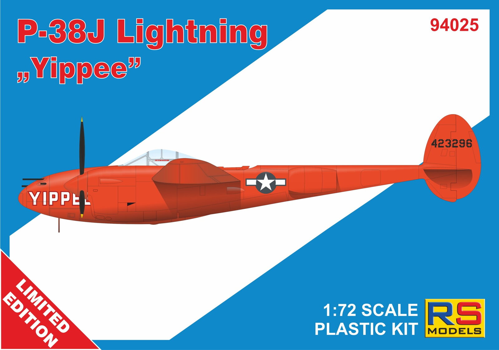 1/72　ロッキード P-38J-20 ライトニング "Yippee" 限定品