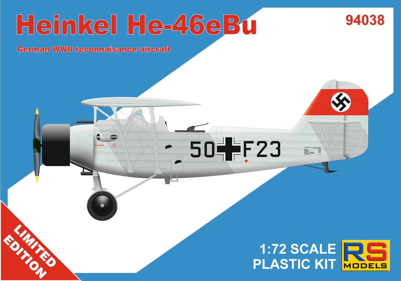 【予約する】　1/72　ハインケル He-46 eBu（限定商品）