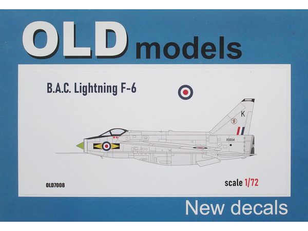 【予約する】　1/72 BAC ライトニング F.6 (英空軍) - ウインドウを閉じる