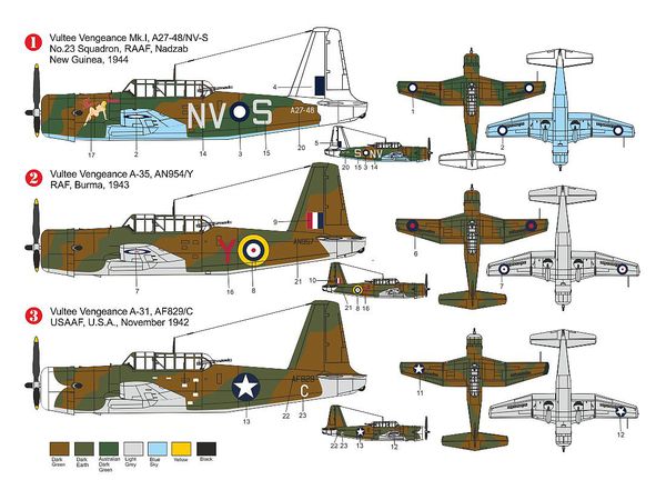 1/72 ヴァルティー ヴェンジェンス (オーストラリア、イギリス、アメリカ)