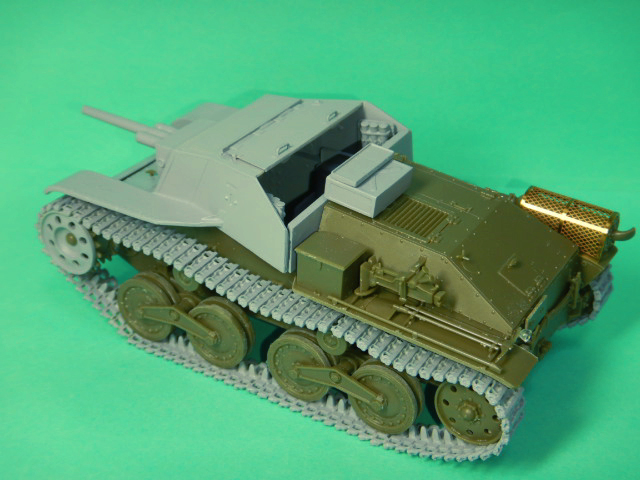 1/35　試製五式四十七粍自走砲(ホル) レジンキャスト改造キット