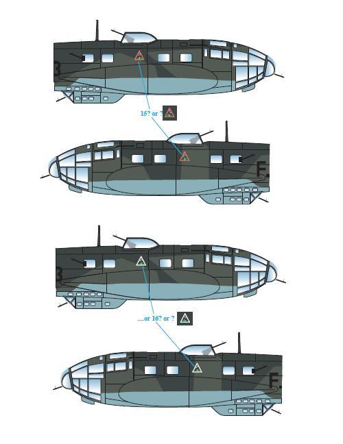 1/48　ハインケルHe111P 「ハンガリー空軍」 (2機分の国籍マーク付) - ウインドウを閉じる