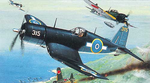 1/72　米・ヴォートF4U-1 コルセア 艦上戦闘機 WW-Ⅱ