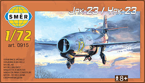 【予約する】　1/72　露・ヤコブレフYak-23フローラー戦闘機