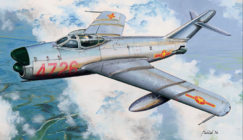 1/72　露・ミコヤンMiG-17PF戦闘機・ベトナム戦争