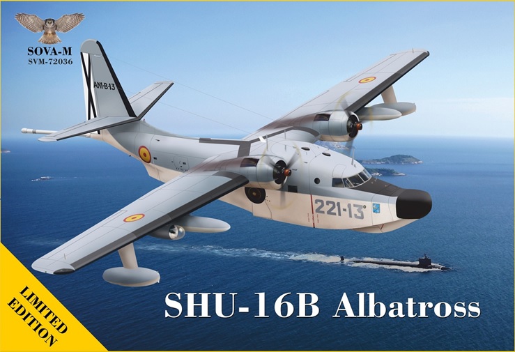 1/72 SHU-16B アルバトロス ｢スペイン・チリ｣ - ウインドウを閉じる