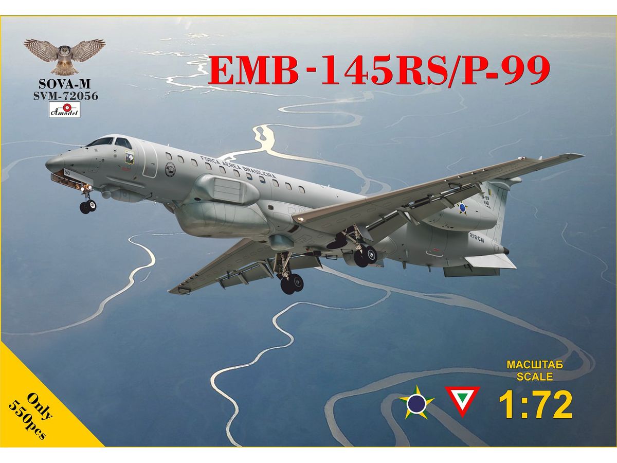 1/72 EMB-145RS/R-99 リモートセンシング機 "メキシコ/ブラジル"