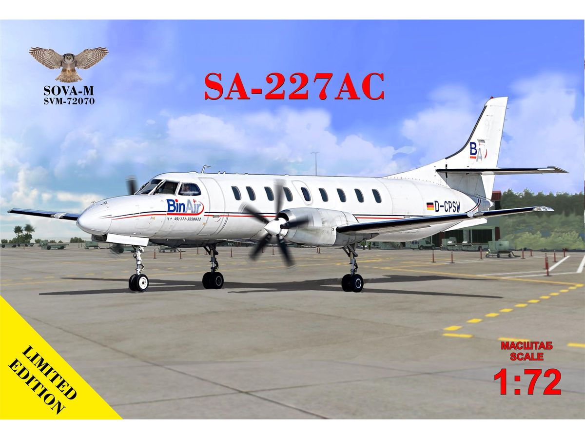 【予約する】　1/72 SA-227AC メトロⅢ ターボプロップコミューター機