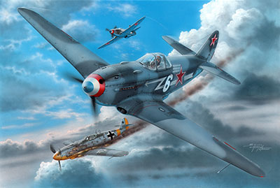 1/32　露・ヤコブレフYak-3戦闘機・ノルマンディー・ニーメン・ハイテク