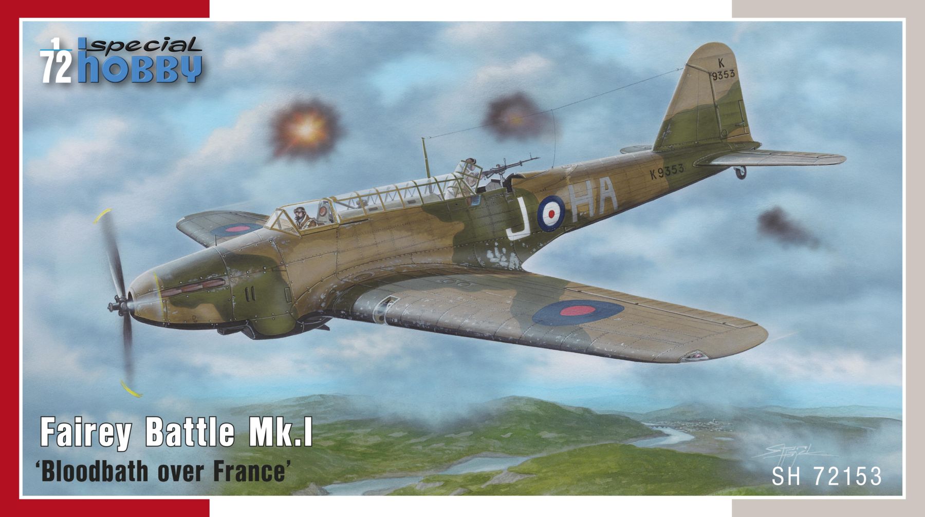 【予約する】　1/72 フェアリー バトル Mk.I "フランス上空での流血の惨事"