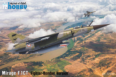 1/72　仏・ミラージュF.1CT戦闘地上攻撃機