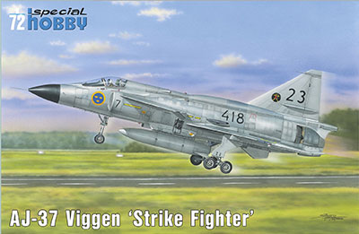 1/72　サーブAJ-37ビゲン戦闘攻撃機型