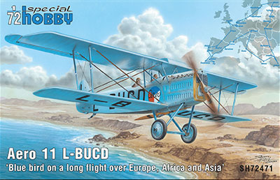 1/72　チェコ・アエロA.11長距離記録飛行型「ブルーバード」