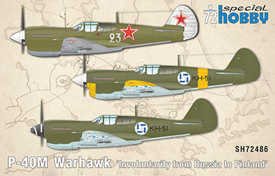 1/72　カーチスP-40Mウォホーク戦闘機・ソ連&フィンランド - ウインドウを閉じる