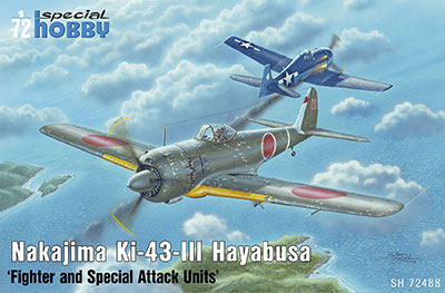 【予約する】　1/72　日・中島一式戦闘機三型「隼」Ki-43-III