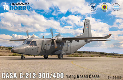 【予約する】　1/72　 スペイン・CASA C-212-300/400中型輸送機・ロングノーズ