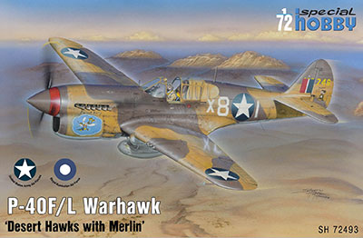 1/72　米・カーチスP-40F/Lウォーホーク戦闘機・トーチ作戦 - ウインドウを閉じる