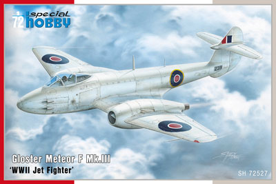1/72　英・グロスター・ミーティアF‐Mk.IIIジェット戦闘機