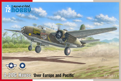 1/72　米・A20Gハボック双発機・欧州＆アジア戦