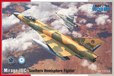 1/72　仏・ミラージュIIIC戦闘機・南ア