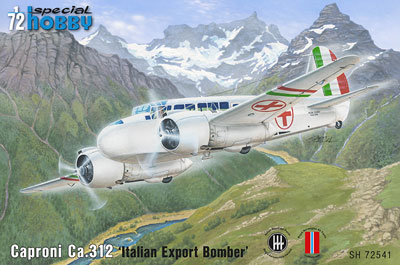 1/72　伊・カプローニCa312双発輸送/救護機・