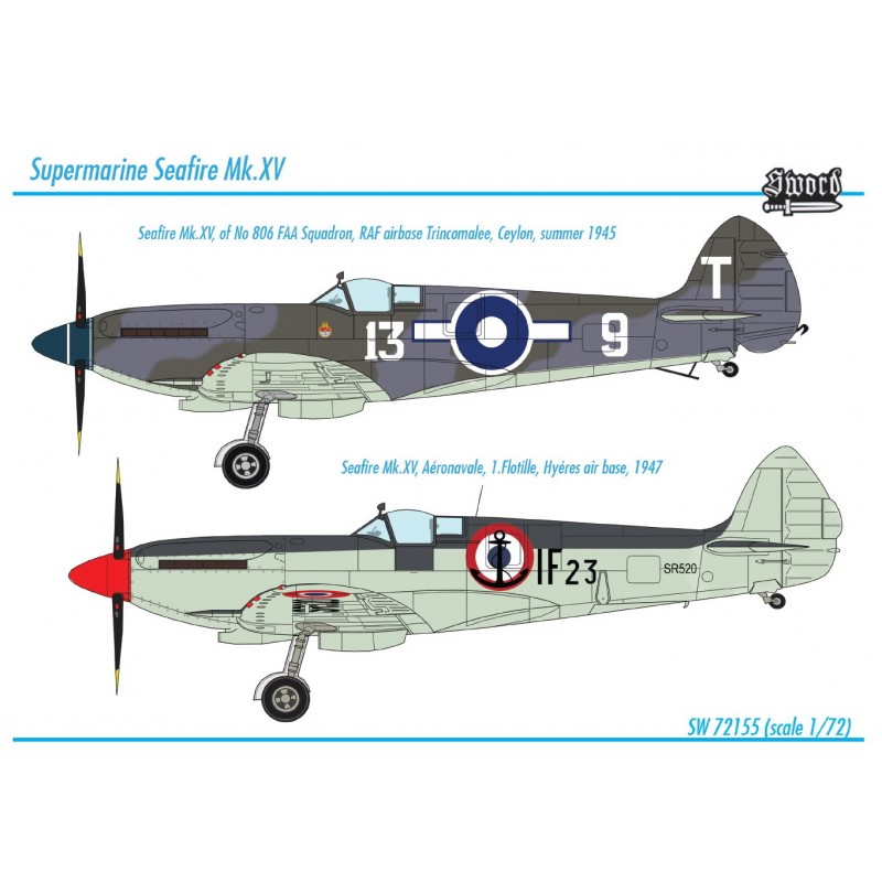 【予約する】　1/72 シーファイア Mk.XV