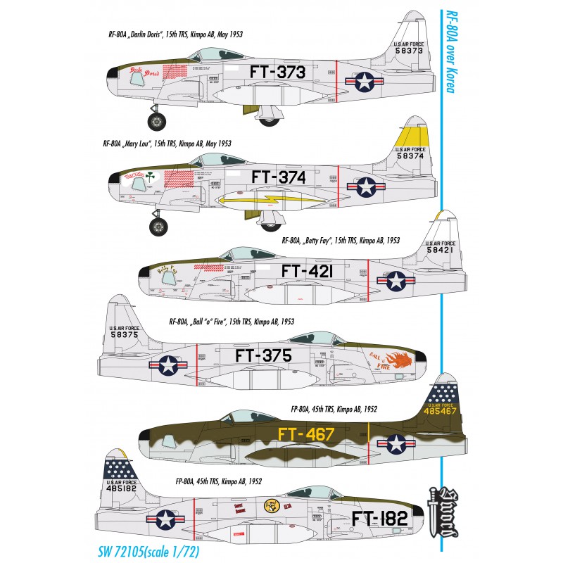 1/72 ロッキード RF-80 「朝鮮戦争」