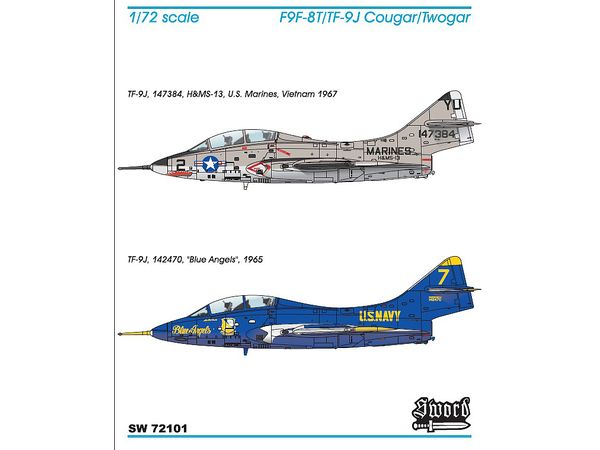 1/72 F9F-8T/TF-9J クーガー