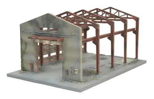 1/144　破壊された工場