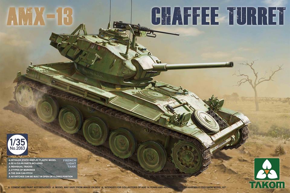 1/35 AMX-13 チャフィー砲塔 フランス軍 軽戦車 アルジェリア戦争（1954年-1962年） - ウインドウを閉じる