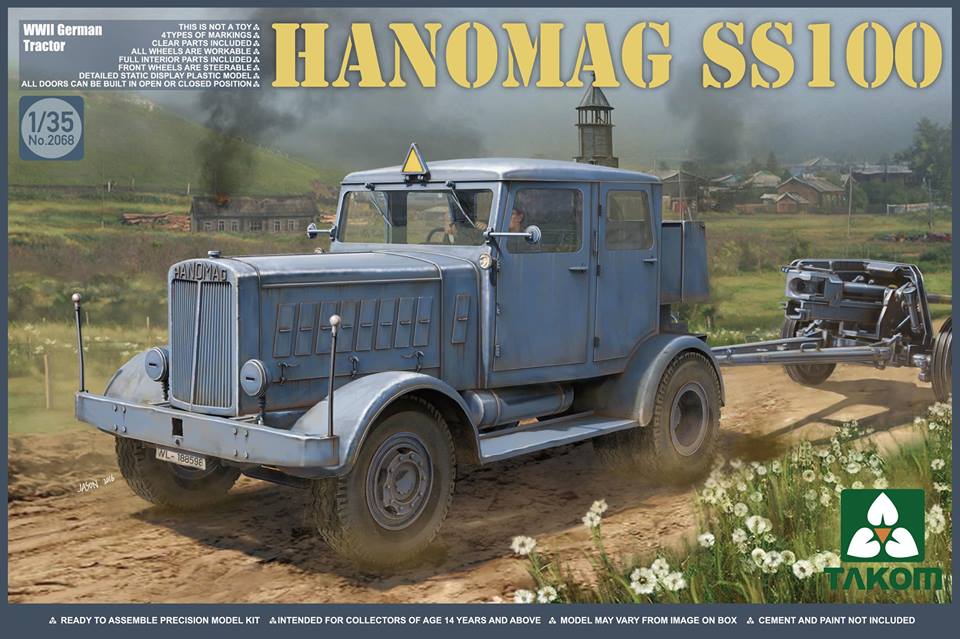 1/35 ドイツ軍トラクター ハノマ-グ SS100