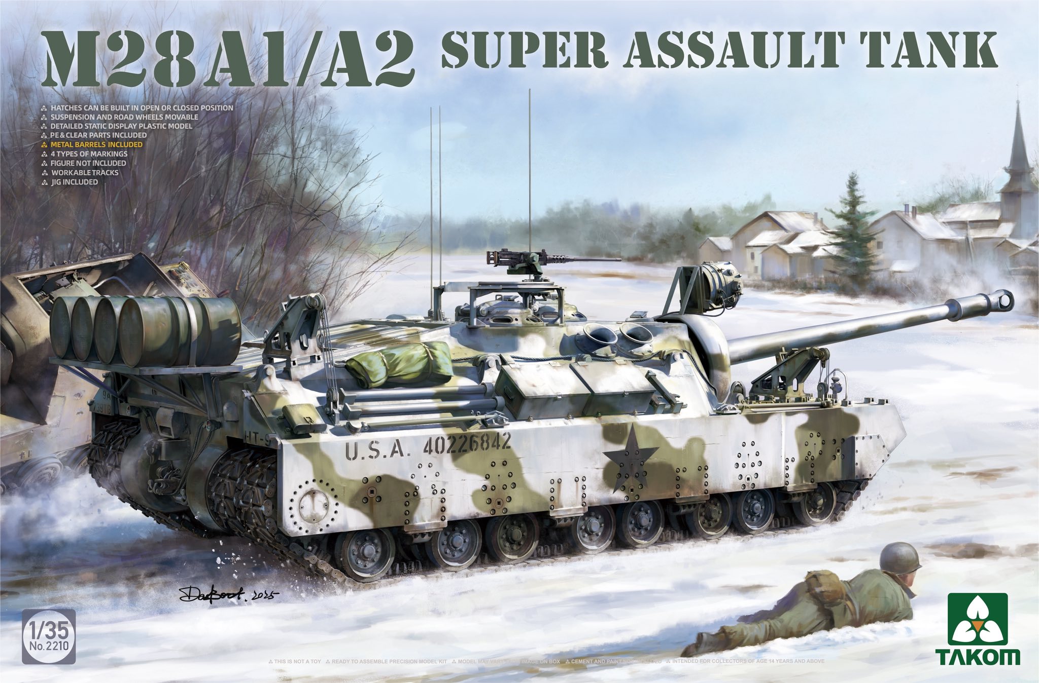 【予約する】　1/35 M28A1/A2 超重突撃戦車