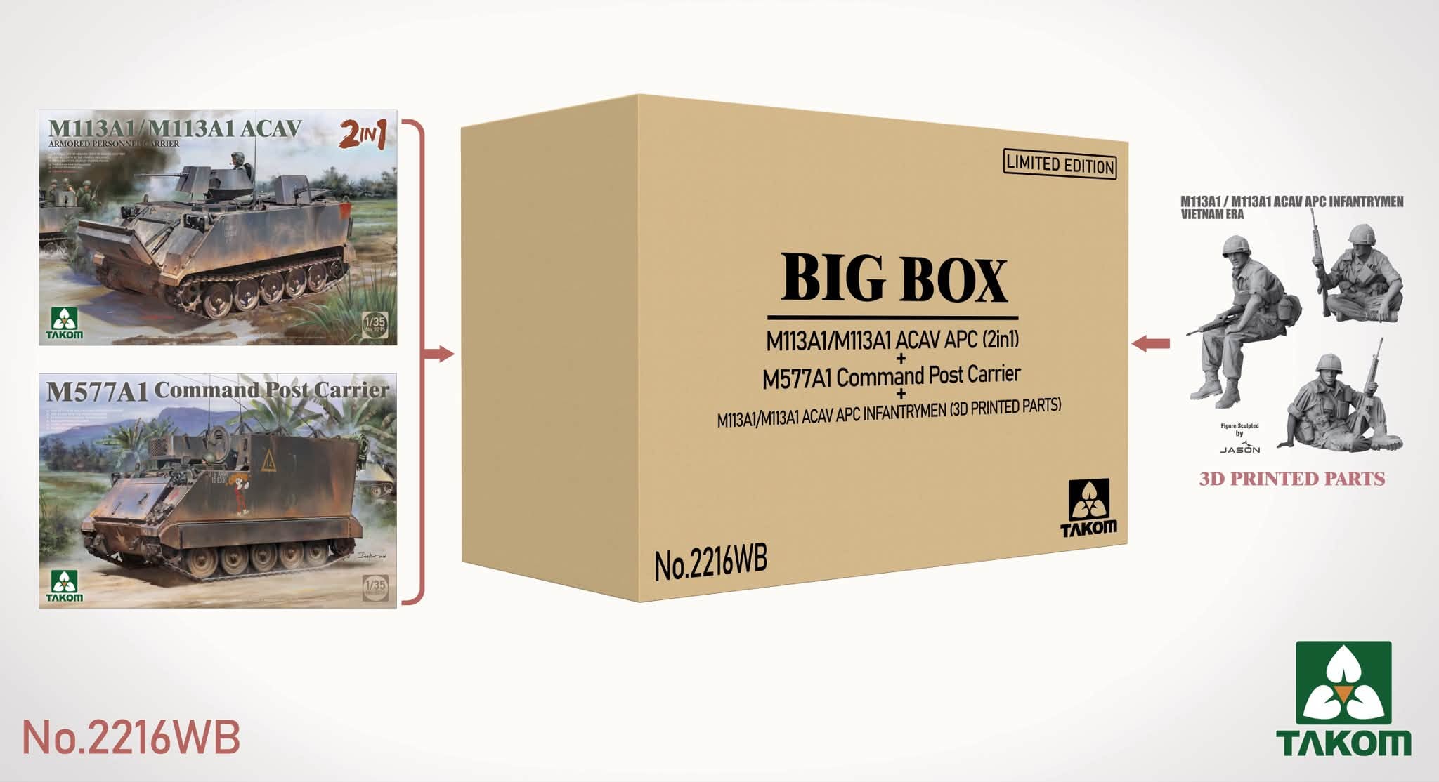 【予約する】　1/35　"ビッグボックス"セットB 限定版