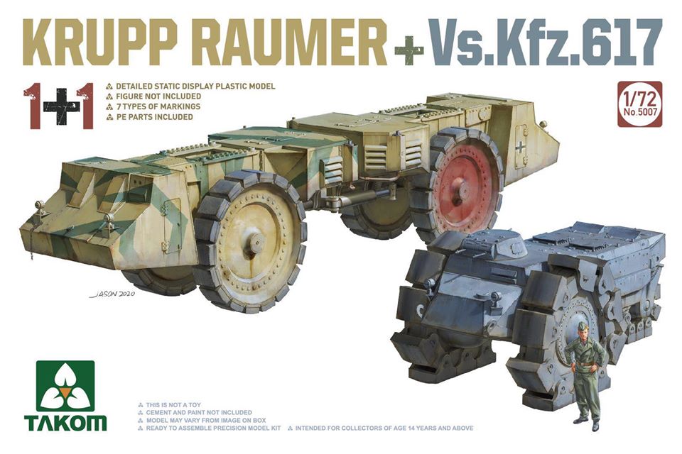 1/72 クルップ・ロイマー + Vs.Kfz.617 - ウインドウを閉じる