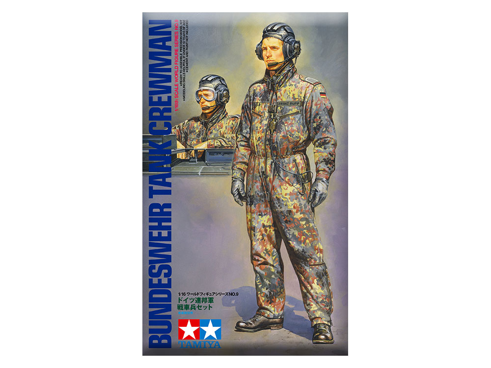 1/16 ドイツ連邦軍 戦車兵セット