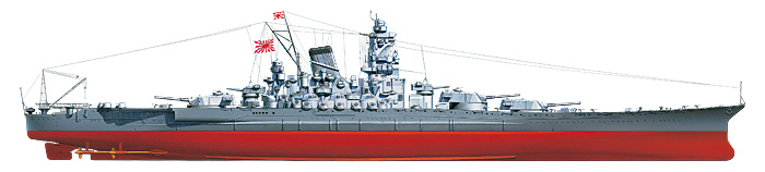 1/350 日本海軍戦艦 大和 - ウインドウを閉じる