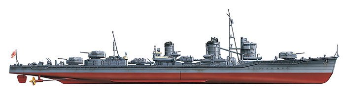 1/350 日本海軍駆逐艦 陽炎 - ウインドウを閉じる