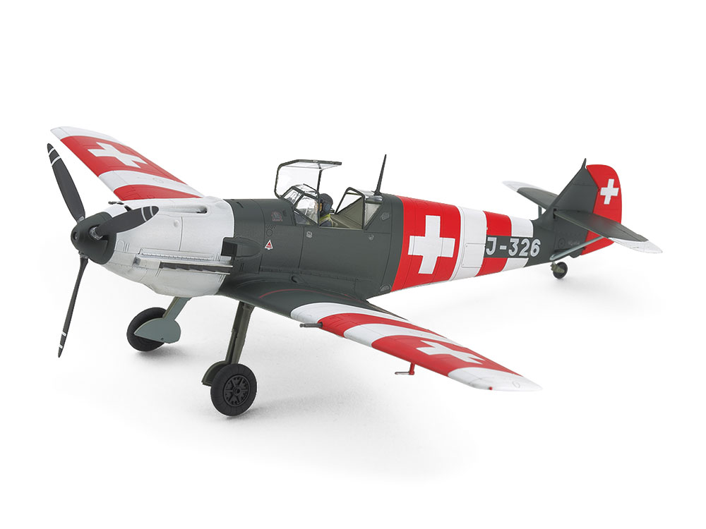 1/48 メッサーシュミット Bf109 E-3 スイス空軍 【スケールモデル限定】 - ウインドウを閉じる