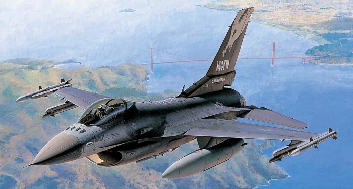 1/48　ロッキードマーチン F-16C [ブロック25/32] ファイティングファルコン アメリカ州空軍 - ウインドウを閉じる