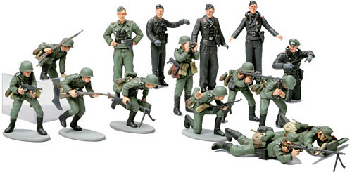 1/48 WWIIドイツ国防軍歩兵チーム